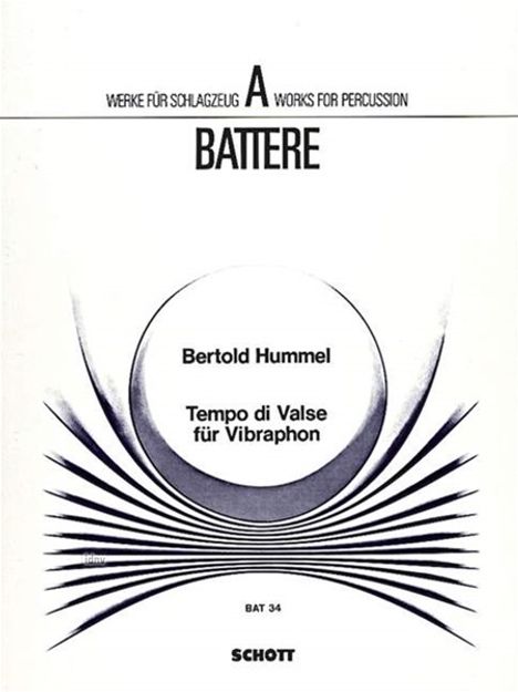Bertold Hummel: Tempo di Valse op. 76c, Noten