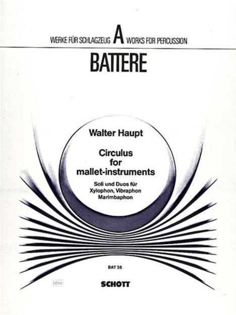 Walter Haupt: Circulus, Noten