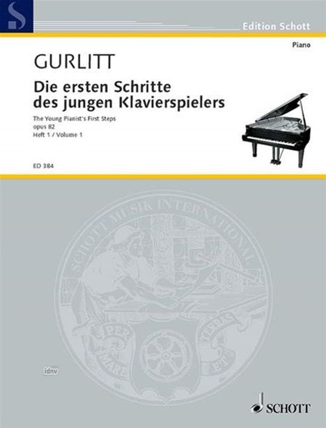 Cornelius Gurlitt: Die ersten Schritte des jungen, Noten