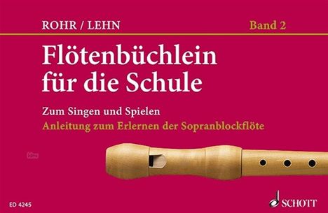 Franz Lehn: Flötenbüchlein für die Schule, Noten