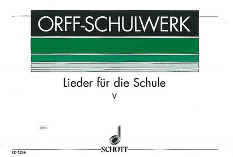 Lieder für die Schule, Noten