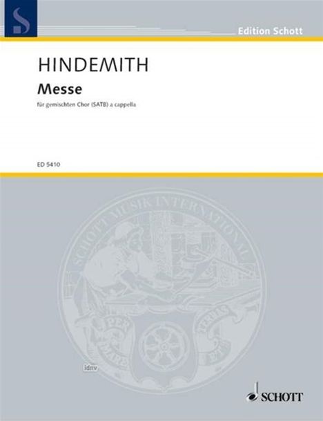 Paul Hindemith: Messe, Noten