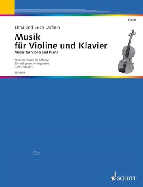 Musik für Violine und Klavier, Noten
