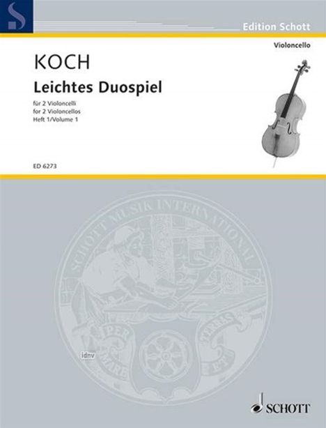 Leichtes Duospiel, Noten