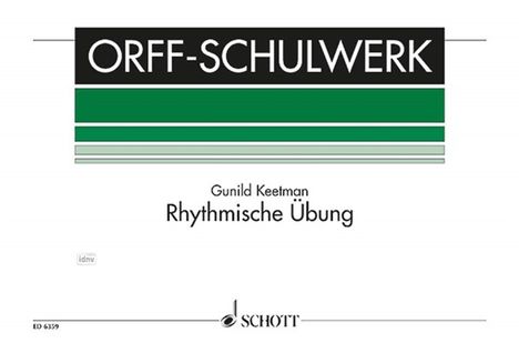 Gunild Keetman: Rhythmische Übung, Noten