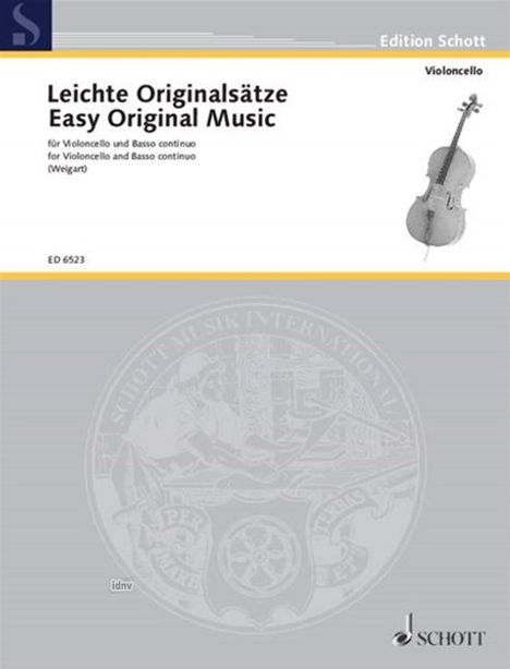 Leichte Originalsätze, Noten