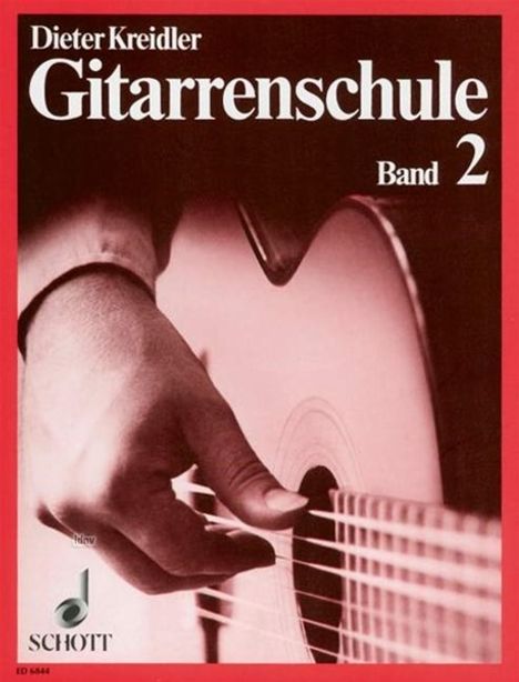 Dieter Kreidler: Gitarrenschule, Noten