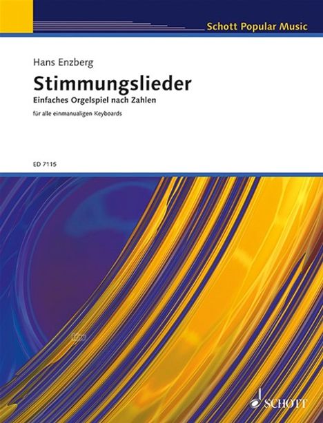 Hans Enzberg: Stimmungslieder, Noten