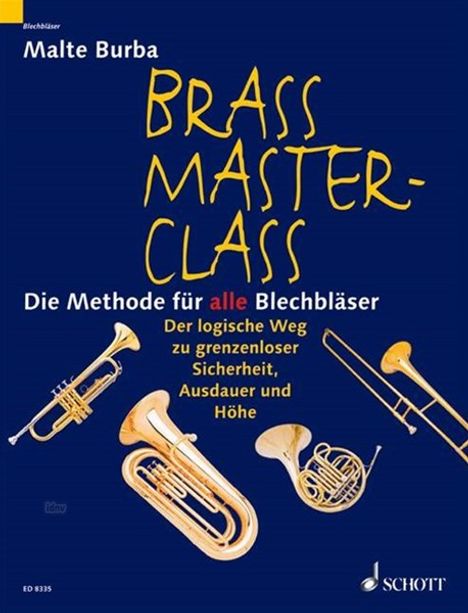 Malte Burba: Brass Master Class, Noten
