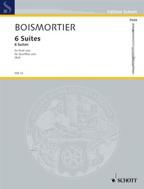 Joseph Bodin de Boismortier: Sechs Suiten op. 35, Noten