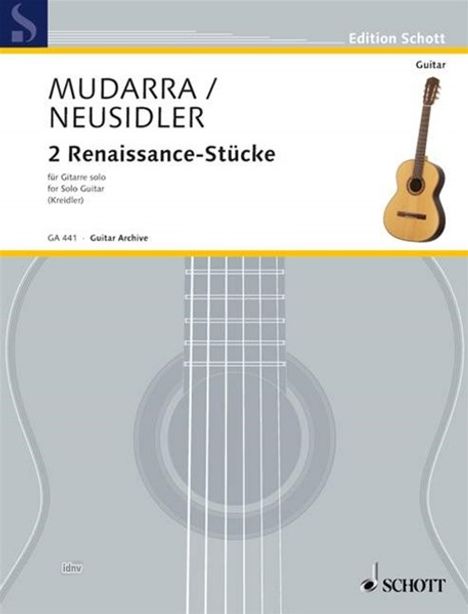 Alonso Mudarra: Zwei Renaissance-Stücke, Noten