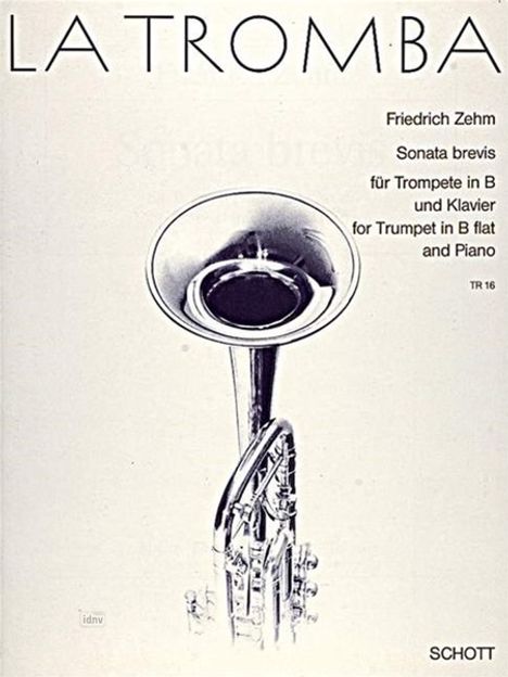 Friedrich Zehm: Sonata brevis, Noten