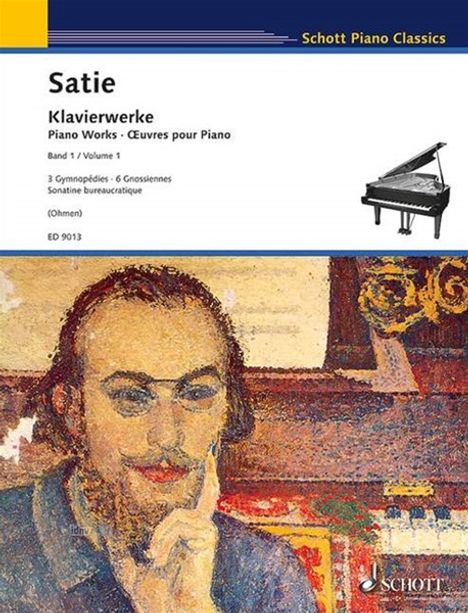 Erik Satie: Klavierwerke, Buch