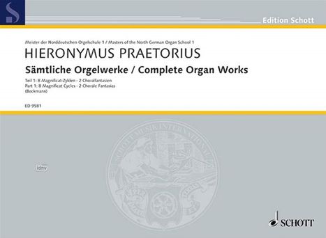 Hieronymus Praetorius: Sämtliche Orgelwerke, Noten