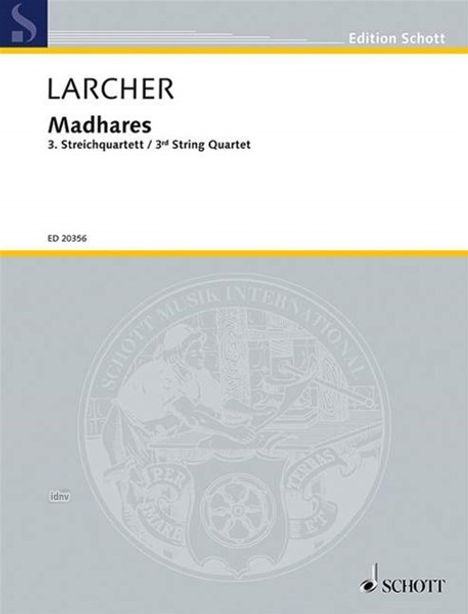 Thomas Larcher: Madhares (2006 (2007)), Noten