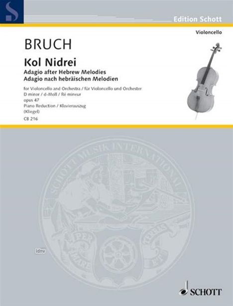 Max Bruch (1838-1920): Kol Nidrei op. 47, Buch