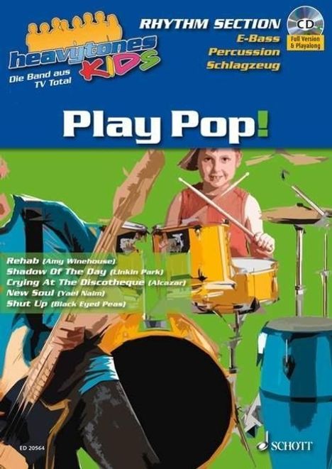 Heavytones Kids: Play Pop! 1, Noten