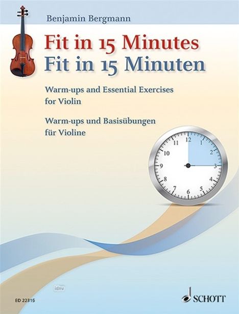 Benjamin Bergmann: Fit in 15 Minuten, Buch