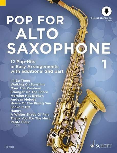 Pop For Alto Saxophone 1, Buch