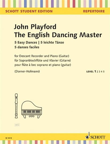John Playford: The English Dancing Master, Noten