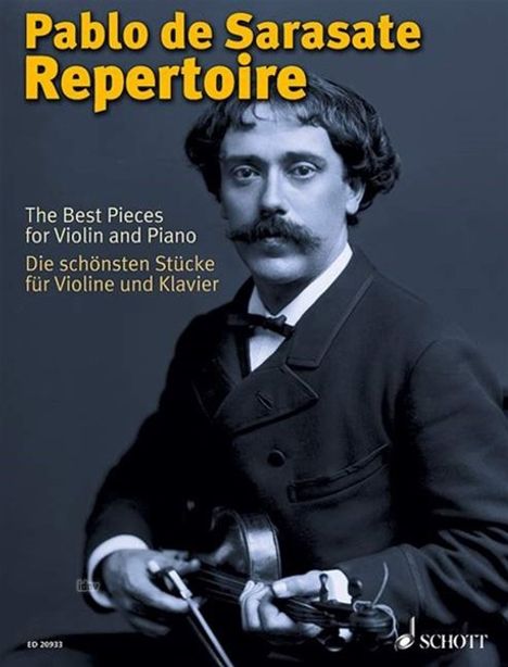 Pablo de Sarasate Repertoire, Violine und Klavier, Noten