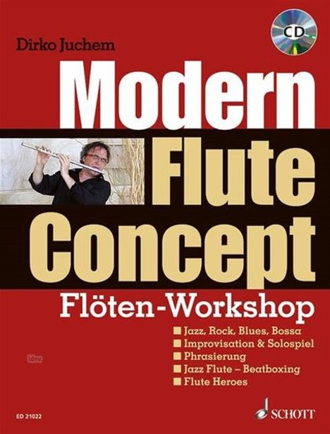 Dirko Juchem: Modern Flute Concept, Noten