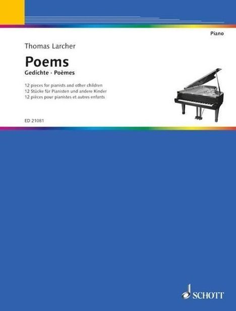 Thomas Larcher: Poems, Noten