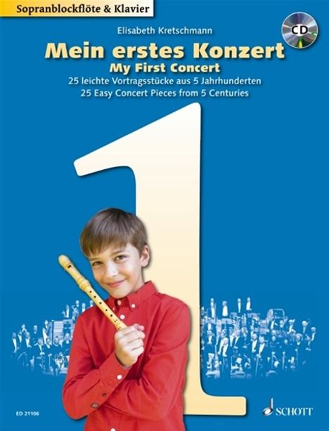 Mein erstes Konzert, Noten