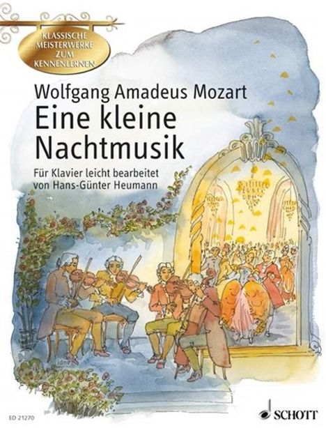 Wolfgang Amadeus Mozart: Eine kleine Nachtmusik G-Dur op. KV 525, Noten