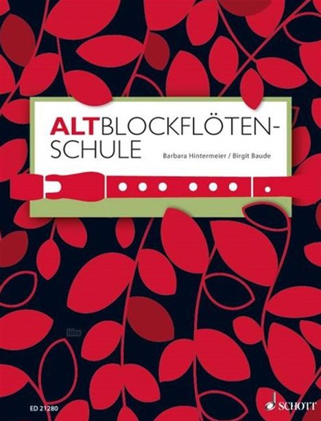 Altblockflötenschule, Buch