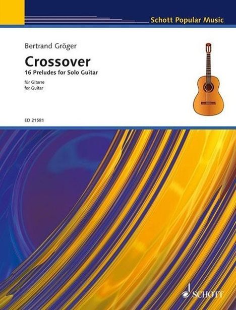 Crossover Preludes, für Gitarre, Noten