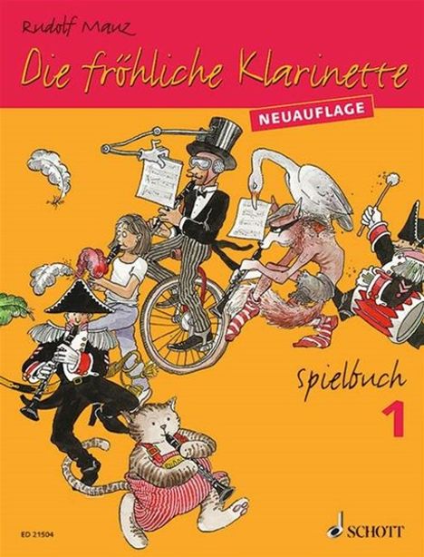 Die fröhliche Klarinette. Spielbuch 01, Buch