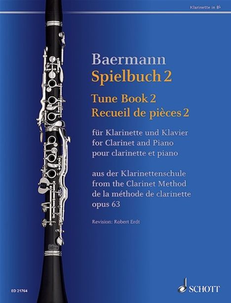 Carl Baermann: Spielbuch 2 op. 63, Noten