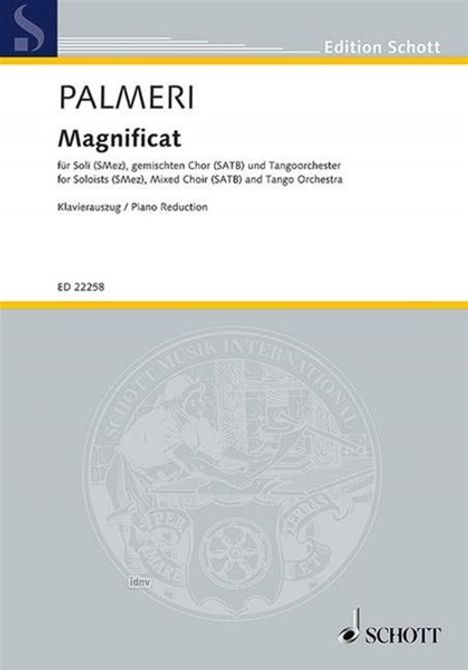 Martin Palmeri: Magnificat, Noten