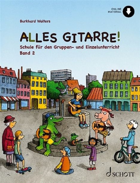 Burkhard Wolters: Alles Gitarre! 2, Noten
