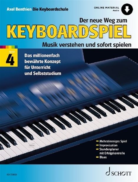 Axel Benthien: Der neue Weg zum Keyboardspiel, Noten