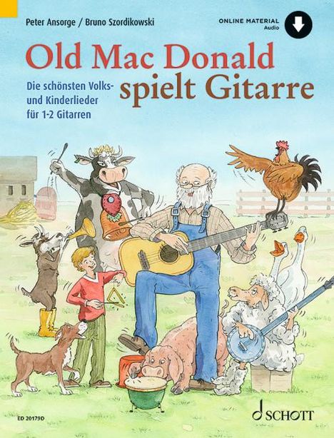 Old Mac Donald spielt Gitarre, Buch