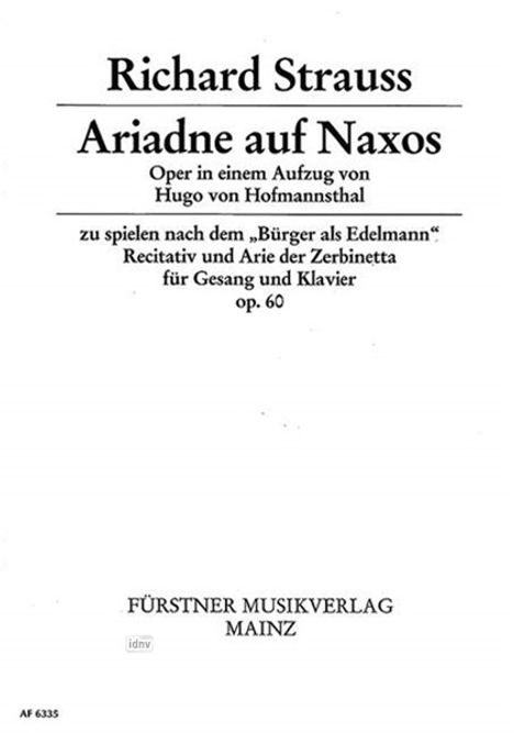 Richard Strauss: Großmächtige Prinzessin E-Dur, Noten