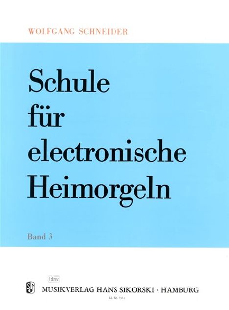 Wolfgang Schneider: Schule für electronische Heimo, Noten