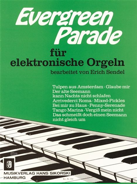 Evergreen Parade, Noten