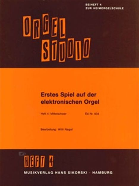 Willi Nagel: Erstes Spiel auf der elektroni, Noten