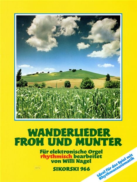 Wanderlieder froh und munter, Noten