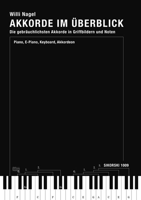 Willi Nagel: Nagel,W.            :Akkorde ... /Klav(Piano-E, Noten