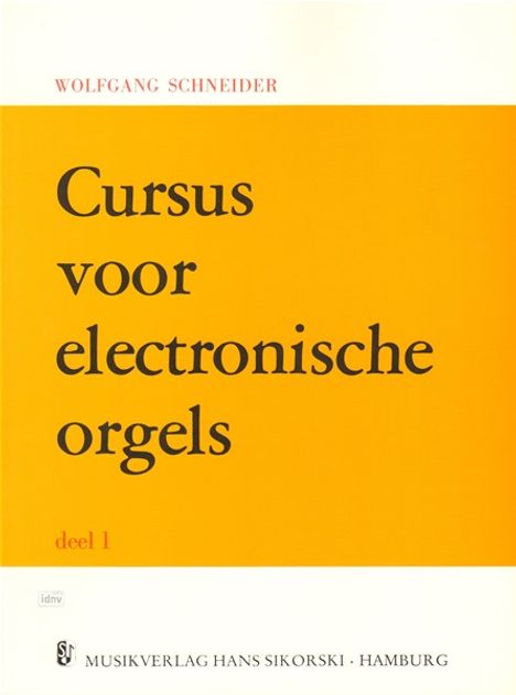 Wolfgang Schneider: Cursus voor electronische orge, Noten