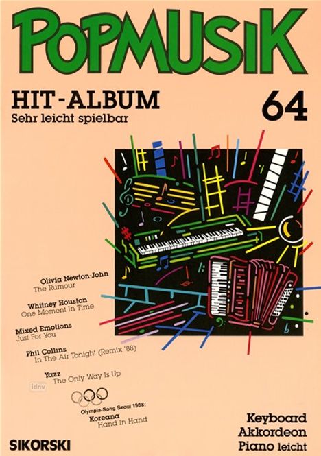 Popmusik Hit-Album, Heft 64, Noten