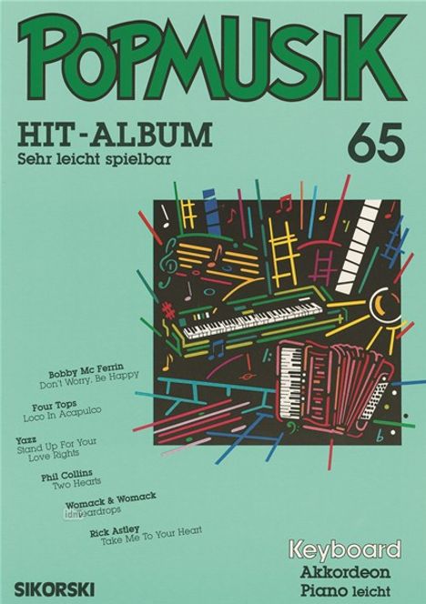 Popmusik Hit-Album, Heft 65, Noten