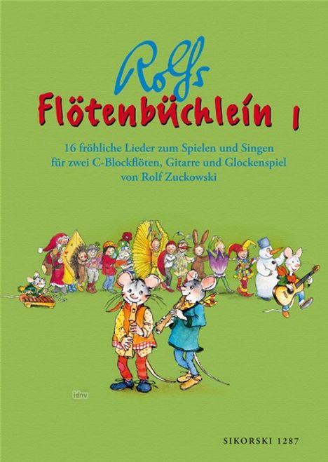 Rolf Zuckowski: Zuckowski,R. /Bea:Pr:Flöten... /SB,LB /2 Bfl-S /KT, Noten