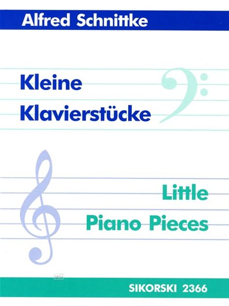 Alfred Schnittke: Kleine Klavierstücke, Noten