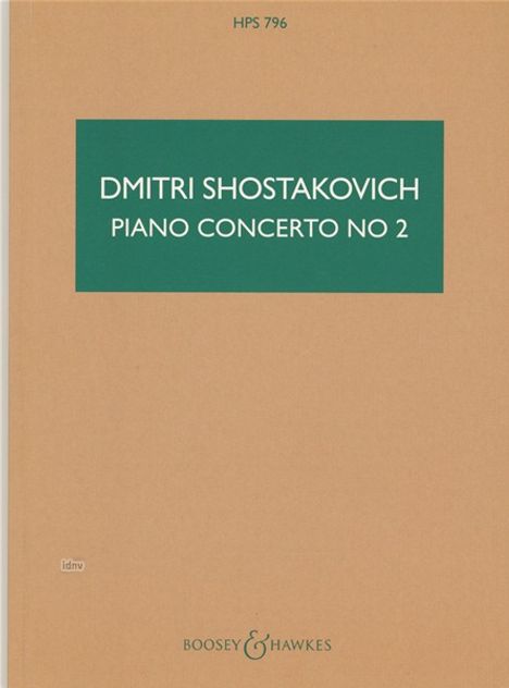 Dmitri Schostakowitsch: Konzert Nr. 2 op. 102, Noten