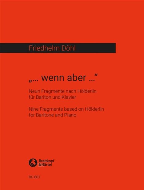 Friedhelm Döhl: ...Wenn Aber..., Noten